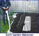 Mini Makeover Veggie Patch for Tony and his daughter