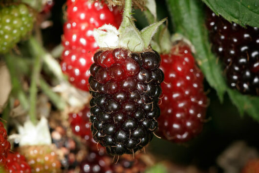 Rubs Fruiting Boysenberry