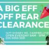 Big Eff Off Pear Clearance