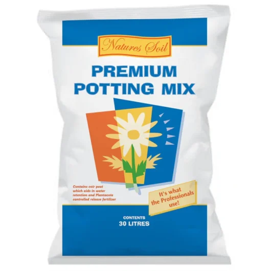 Nature's Soil Premium Potting Mix 30L