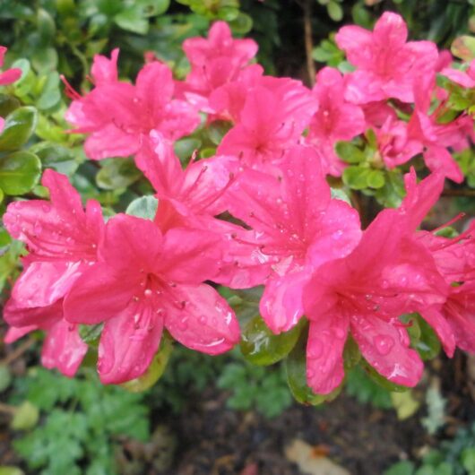 Azalea 'Hinode Giri' 8" Pot