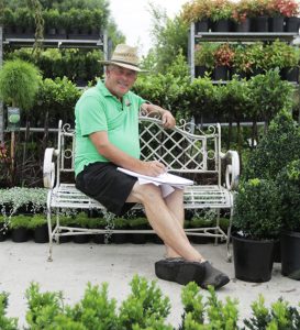 Chris in the Nursery