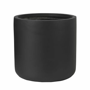 GardenLite Cylinder Black singular plant for for features