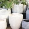 Modern lightweight pots display