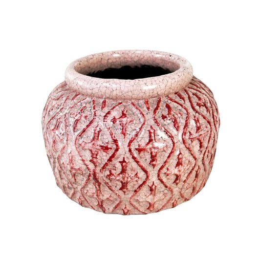 Tang Ginger Pots Rose decorative feature pots for plants rose pink
