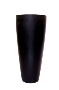 Urban Crucible Black tall singular pot