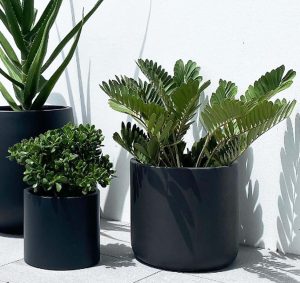 Mojay GardenLite Pots, Lightweight, black