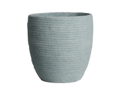 Dart Weave Egg sky blue plant pot