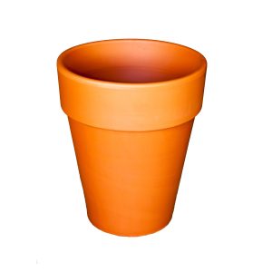 Eurocotta Calima Pot Traditional orange clay terracotta plant pot