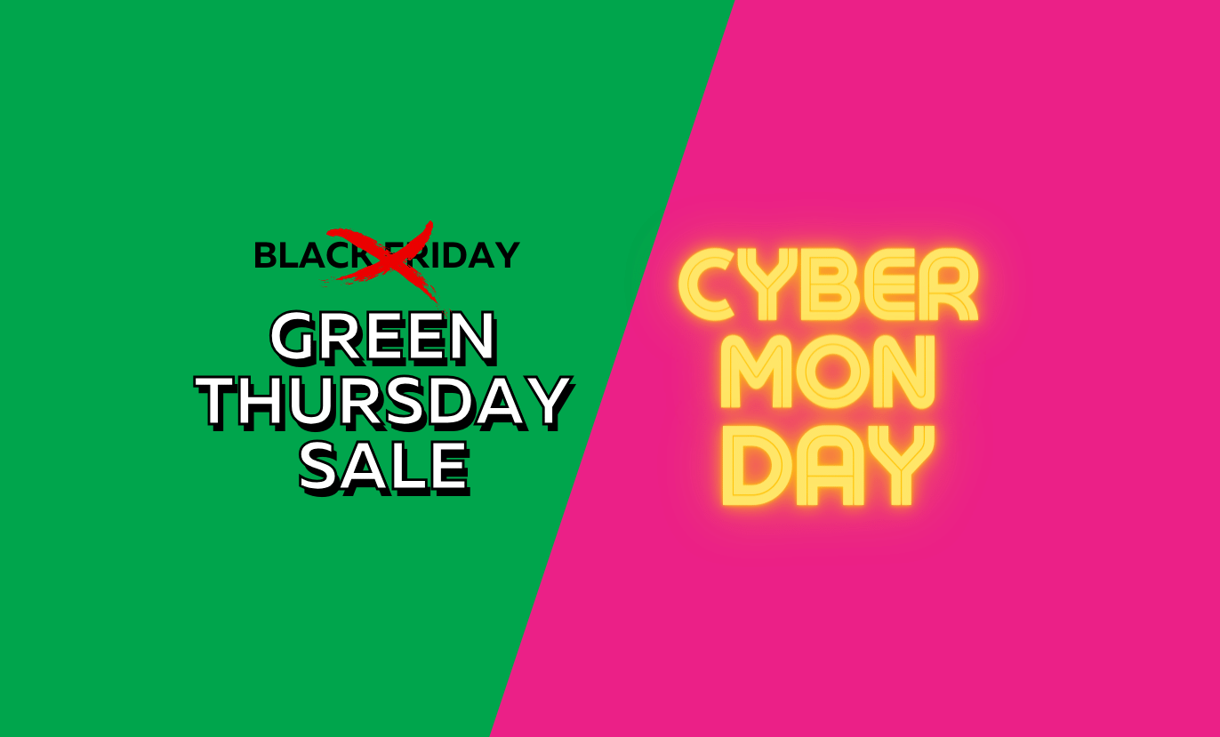Cyber monday green thursday plant sale.