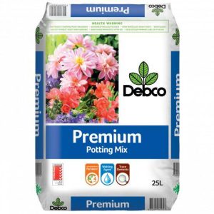 Deco premium potting mix is specially formulated for modern garden styles.
