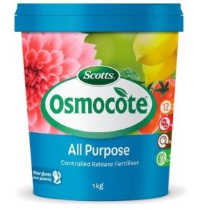 A bucket of osmocote all purpose.