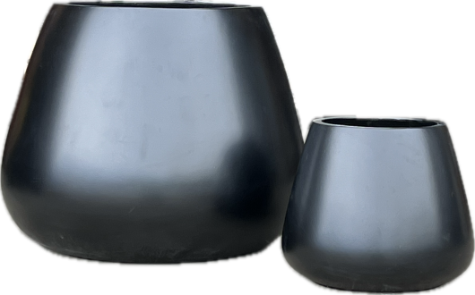 Vaucluse Sack Pot Black 70x55cm L