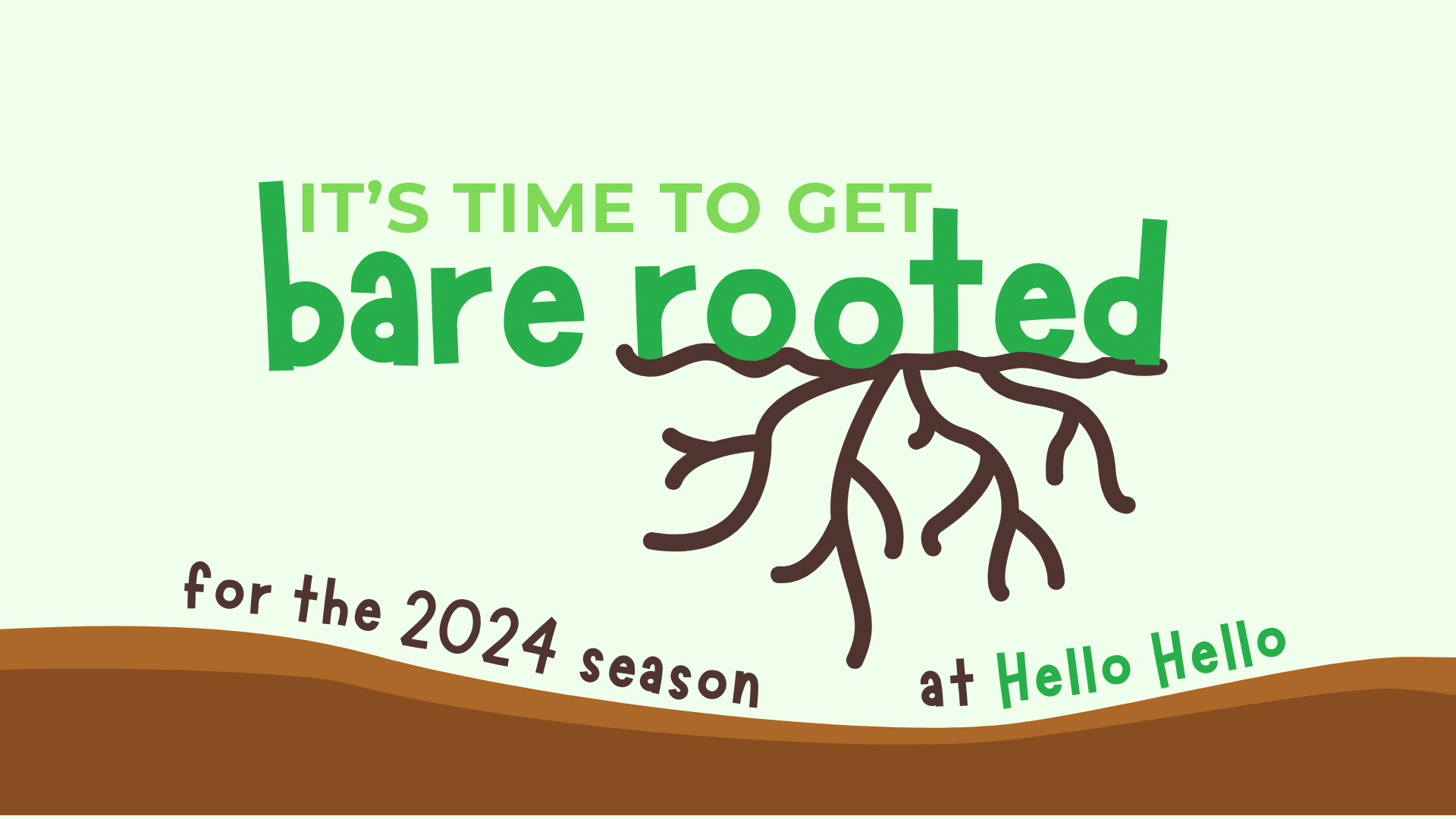 It’s time to get Bare Rooted!