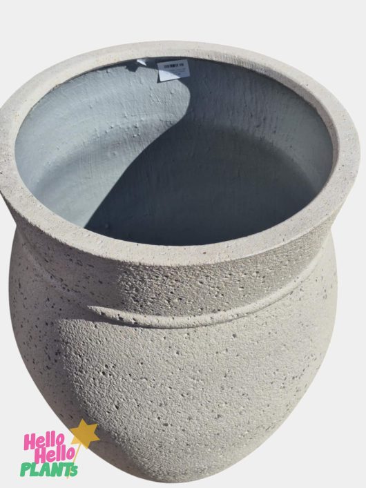UrbanStyle Leros Urn White Wash 39x47cm